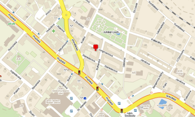 Mapa: ZNOJMO, Jungmannova 19, VODIN s.r.o.